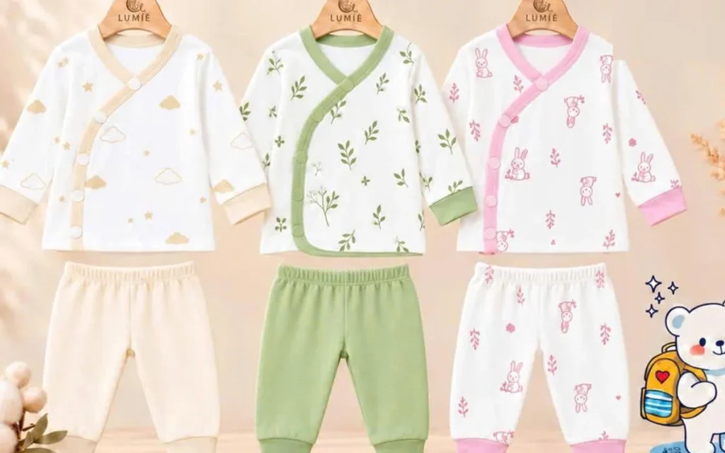 Cách chọn size quần áo sơ sinh chuẩn theo cân nặng